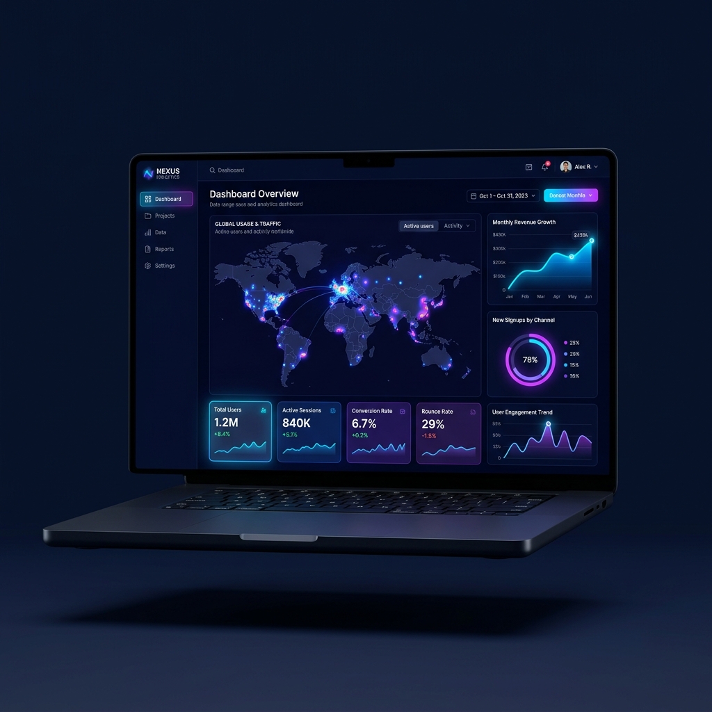 Dashboard built by Maximum Ideas